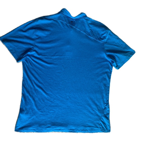 Volcom Wowzer polo shirt short sleeve cotton blue XL - Picture 2 of 16